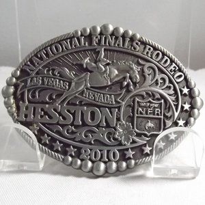 Hesston NFR 2010 Commemorative Belt Buckle